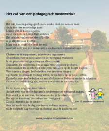 Het vak van een pedagogisch medewerker