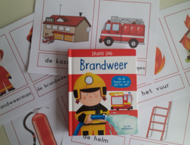 Woordkaarten Bij de brandweer