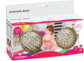 2 Transparante Sensory Ballen | Edushape | 2 dlg.