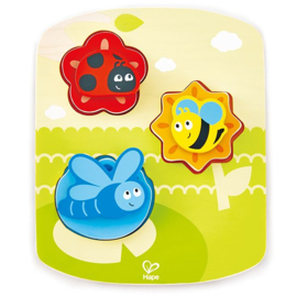 Draaiende Insecten Puzzel | Hape | 7 dlg.