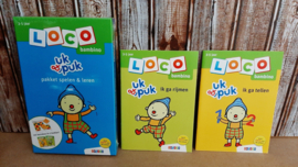 Loco bambino Uk & Puk | Pakket Spelen & Leren | Zwijsen | 3 dlg.