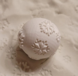 Sneeuwballen met motieven | 6 dlg.
