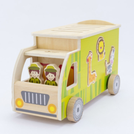 Dieren Vormen Safari Truck  | Classic World | 9 dlg.