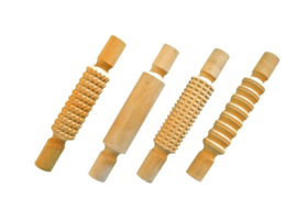 Houten Rollers | 4 dlg.