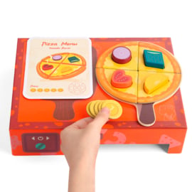 Houten Pizza Speelset | 40 dlg.