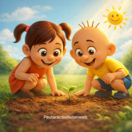 Klein bolletje wordt bloempje – liedje voor peuters