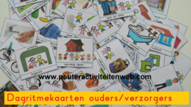 Dagritmekaarten voor ouders/verzorgers