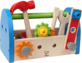 Houten Gereedschapskist | Hape | 17 dlg.