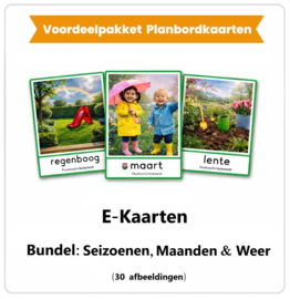 E-Voordeelpakket planbordkaarten peuters (0–4 jaar) – Bespaar 1,48