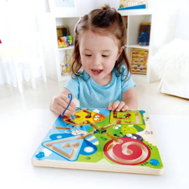 Houten Magneet Puzzel Insecten | Hape |