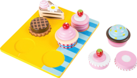 Houten Cupcakes en Cakes Set | Small Foot | 13 dlg.
