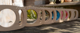 Houten Ontdekpanelen Set met Handvat | 6 dlg.
