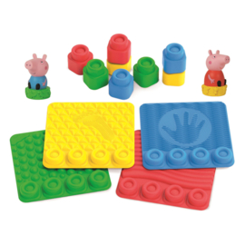 Sensorische Zintuig Voelmatjes met blokken Peppa Pig | Clementoni | 14 dlg.