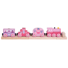 Houten Prinses TreinSet  |  9 dlg.