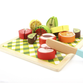 Houten Fruit Snij Set | Classic World | 20 dlg.