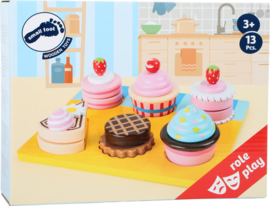 Houten Cupcakes en Cakes Set | Small Foot | 13 dlg.