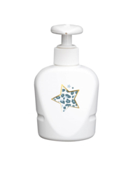 Zeepdispensers Ster | Luipaard blauw met goud
