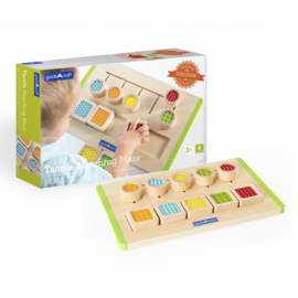 Zintuiglijk Spel | MatchingBord met voelbare stukken G5079 | Guidecraft