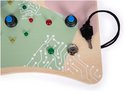 Houten LED Activiteitenbord met Licht en Schakelaars