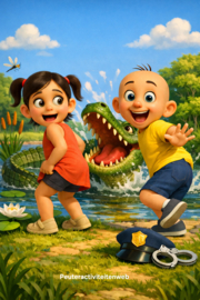 De krokodil ligt in het water (lied)