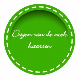 E-Kaarten: dagen van de week