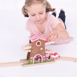 Houten Boomhut Rails |