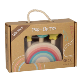 Houten Regenboog Pop-up Spel