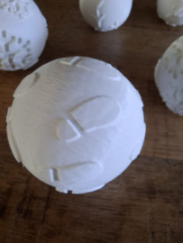 Sneeuwballen met motieven | 6 dlg.