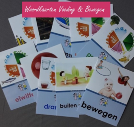 E-Thema Voeding & Bewegen NL (gratis woordkaarten)