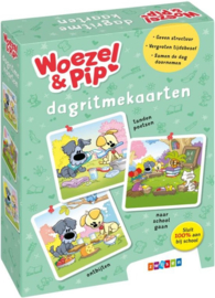 Dagritmekaarten  Woezel & Pip  |  Zwijsen |32 dlg.