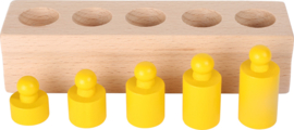 Houten Cilinder Blokken | 24 dlg.
