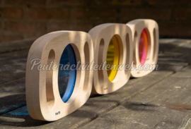 Houten Ontdekpanelen Set met Handvat | 6 dlg.