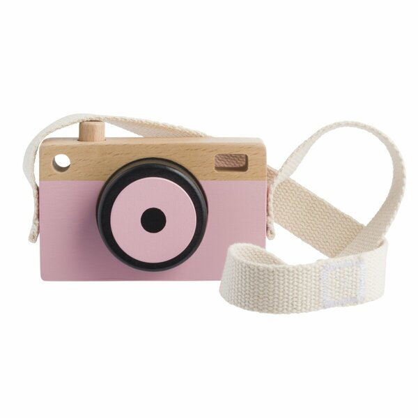 Houten Camera Roze Playing Kids *Speelmateriaal van Baby tot