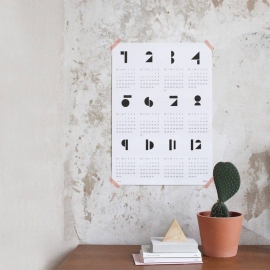 Snug - poster kalender 2015 - wit