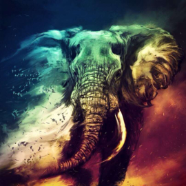 painting olifant