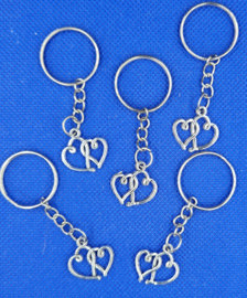 sleutelhanger  hart 10