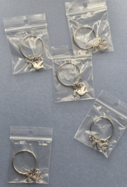 sleutelhanger vredes duif