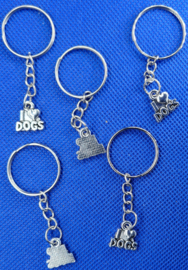 sleutelhanger  i love dogs