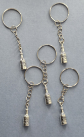 sleutelhanger wijnglas