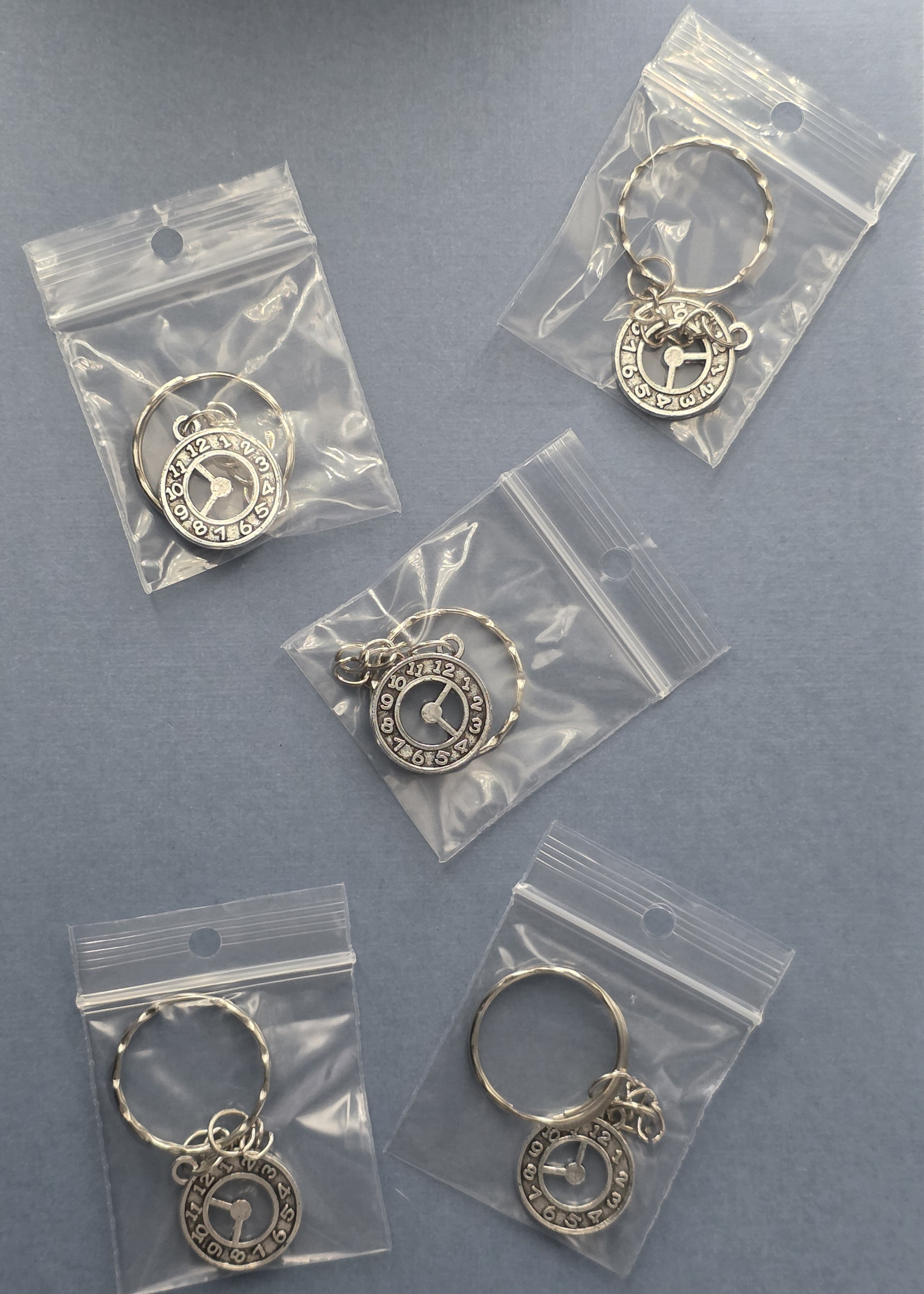sleutelhanger  klok