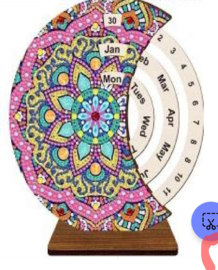 diamond painting draai kalender