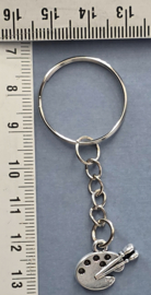 sleutelhanger verfpalet