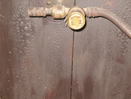 Antieke bar tap