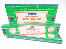 INCENSO SATYA NAG CHAMPA AYURVEDA 15 GRAMMI