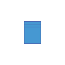 Zipper Bags Blue (25x25x0,6) 100stuks