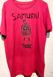 T-Shirt met Samurai