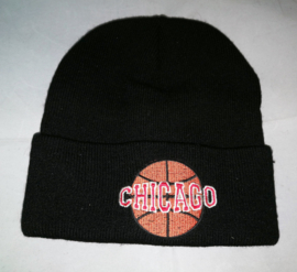 warm hat black Chicago