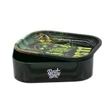 Best Buds RS11 mała metalowa tacka do skręcania, 14 x 18 cm