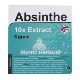 Absinthe 10x extrait 5 grammes