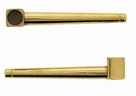 Roller pipe brass 9.5 cm